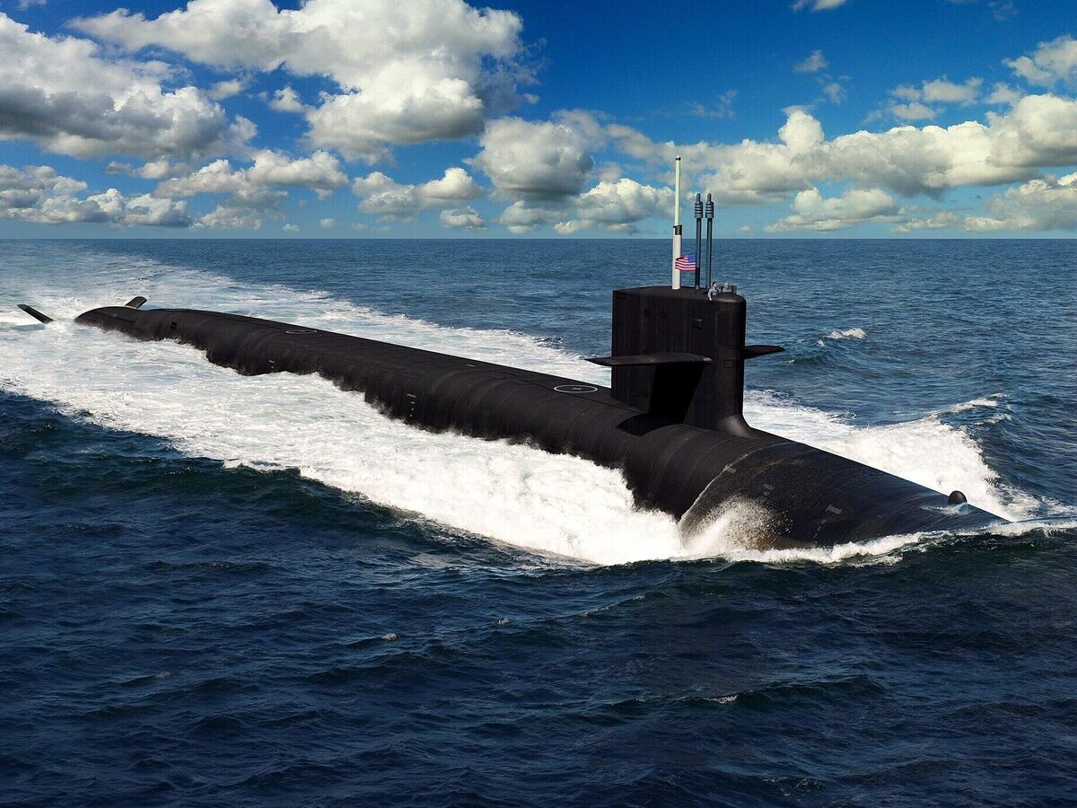    Проект американской атомной подлодки класса Columbia © Фото : Public Domain