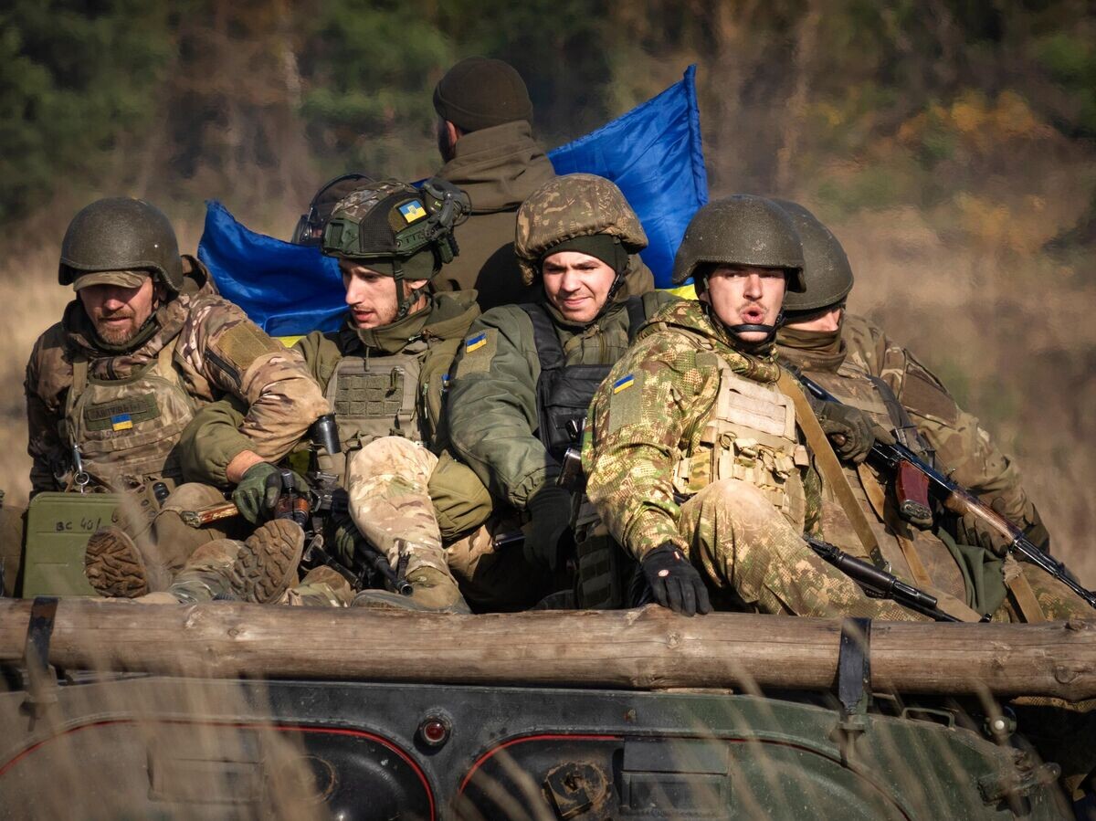    Украинские военные© AP Photo / Efrem Lukatsky