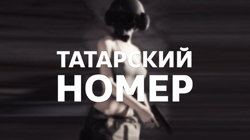 Tom clancy's rainbow six siege / Татарский номер