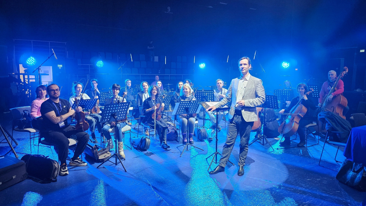 Студийная запись оркестра МОДЕРН https://modernorchestra.ru/ 