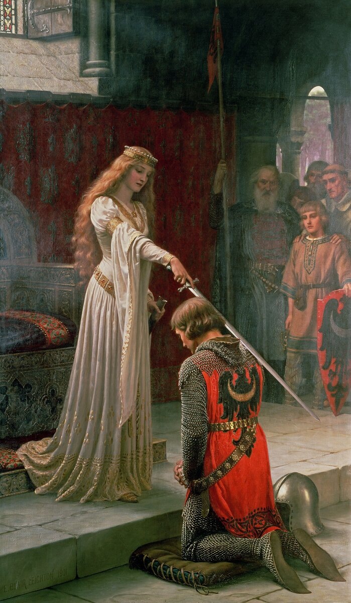 Картина "Акколада" / "The Accolade", 1901