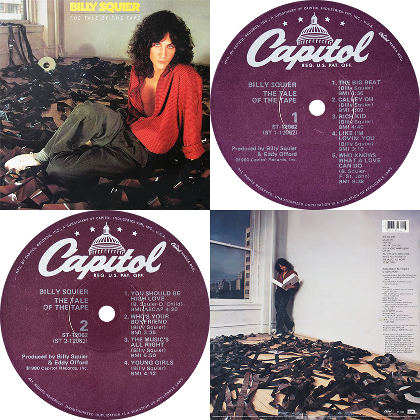 US, 1980 - Capitol Records – ST-12062