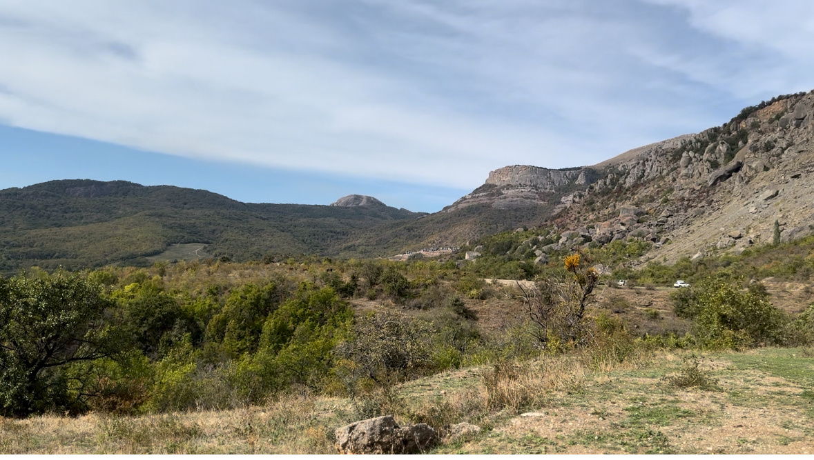 Алуштинский район и место съемок,  фото автора