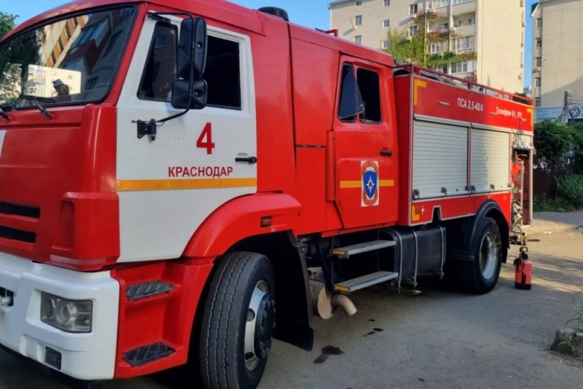    Названа причина пожара 5 октября на Ростовском шоссе в Краснодаре