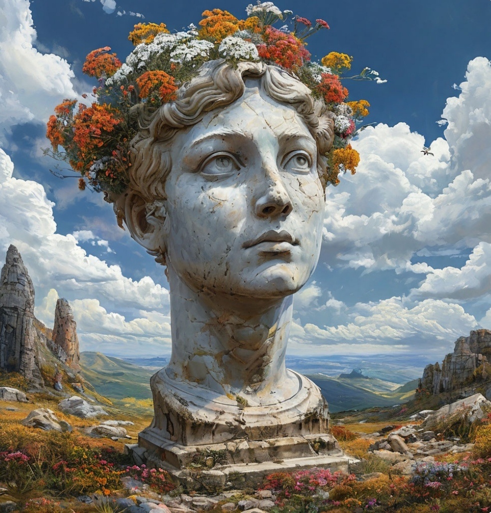 Атлант, смотрящий в небо и видящий... 