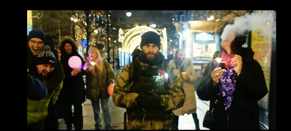 Скриншот видео "Я вернувшись с войны".