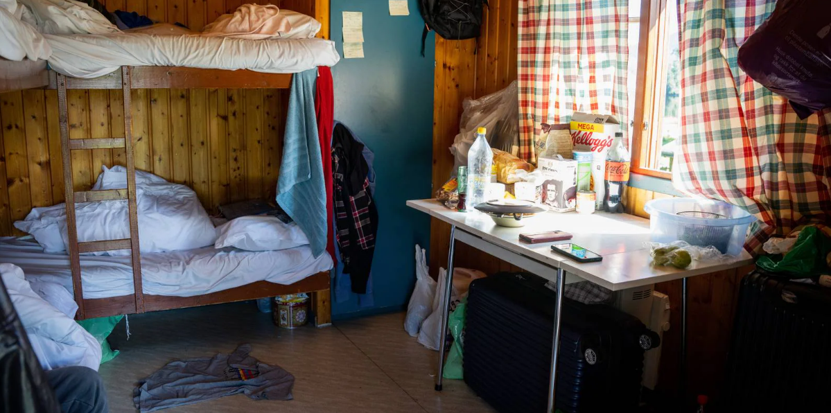 Foto: Anders Haualand / NRK. Она и трое ее товарищей из Камбоджи жили в этом домике