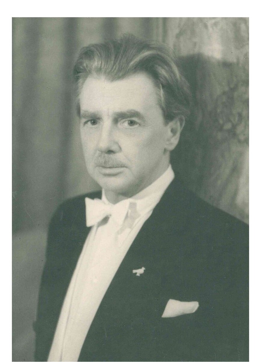 Генрих Нейгауз в Ленинградской филармонии в день концерта 13 июня 1951 года. Архив Санкт-Петербургской филармонии им. Д. Д. Шостаковича