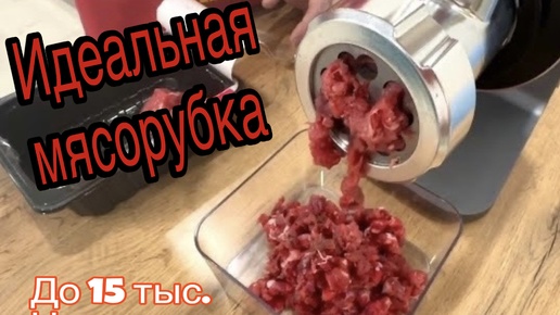 МЯСОРУБКА Teqqo Grindmaster МАЛЕНЬКАЯ и ТИХАЯ #мясорубка