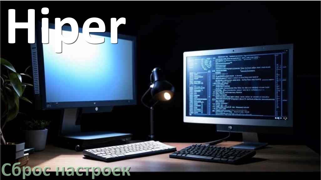 
Как на мониторе Hiper сбросить все настройки до заводских по умолчанию в Windows 11, 10
