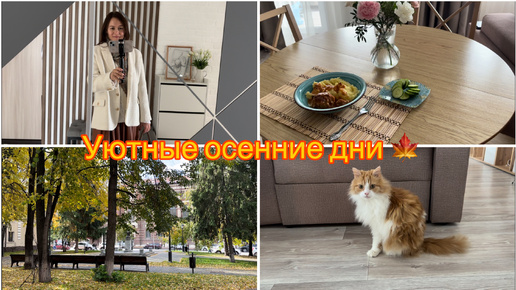 Уютные осенние дни🍂 Домашние хлопоты🏡 Забота о себе🌞