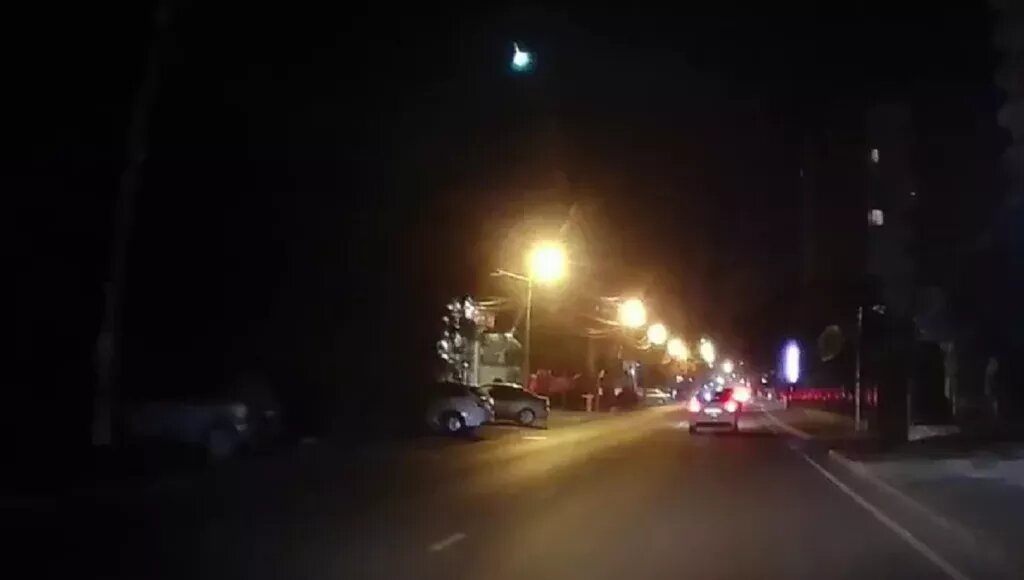 Над Краснодаром.