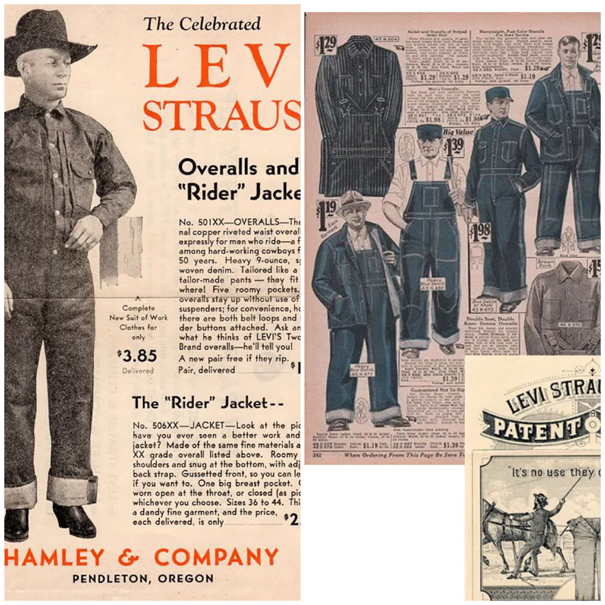 Первоначально созданные для обслуживания рабочих, эти прочные брюки обеспечивали защиту и комфорт во время тяжелого труда. 