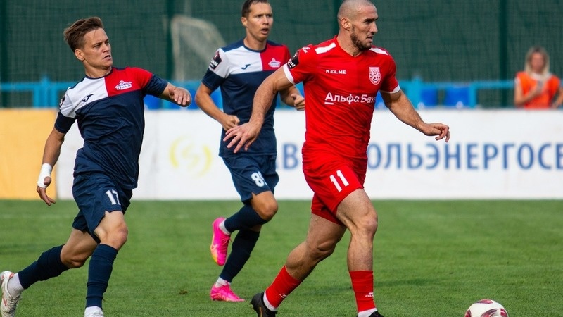    Анзор Хутов стал лучшим бомбардиром пятигорчан в этом сезоне Фото: ФК «Машук-КМВ»