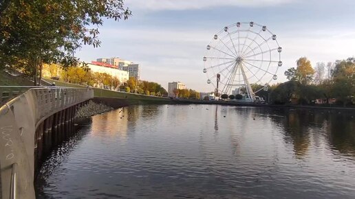 ПРИРОДНЫЕ ПЕЙЗАЖИ 😍😌🔥 Колесо обозрения, пруд, утки и водопады ❤❤❤