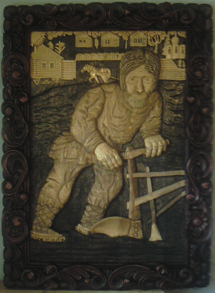 Ручная работа - резьба по дереву Валентины Жуковой. Мой любимый персонаж Картина выполнена на кедре, смотрится очень красиво на стене. Это моё хобби  Мой ответ на "Ты кто?" 