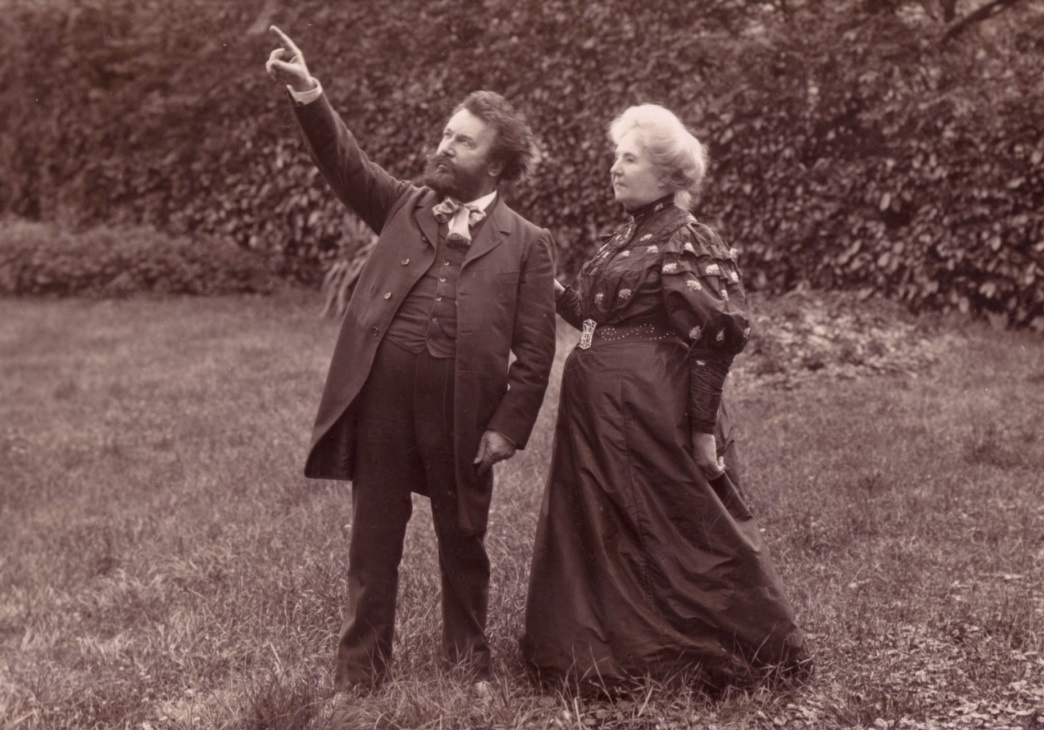 Камиль и Сильвия Фламмарион. Фото: Société astronomique de France