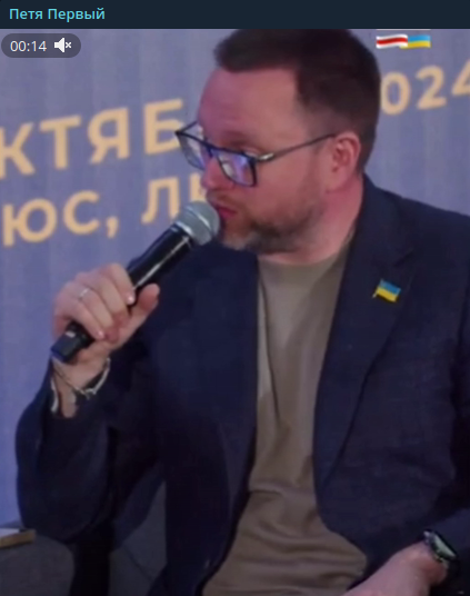    Олег Дунда. Фото: скриншот из t.me/Petya_perviy