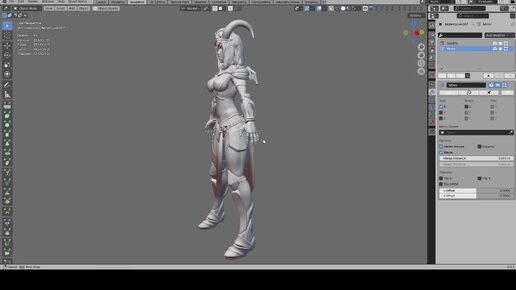 sukkubus blender modeling