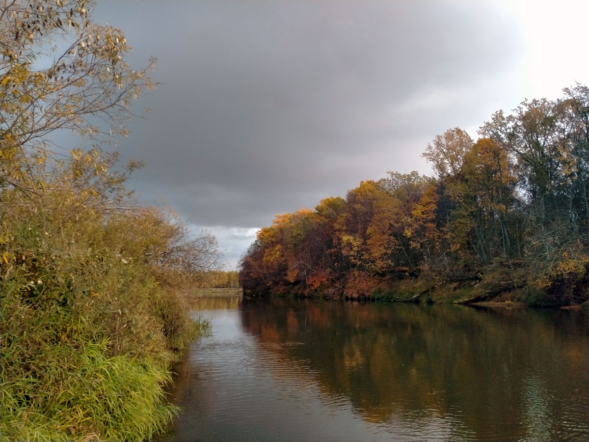 Клязьма в октябре