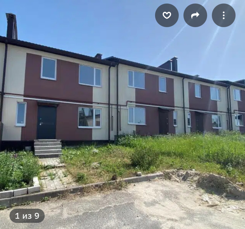 Фото из интернета. Для наглядности вам. Такой у них, только уже полностью сделана придворовая территория. Навес для двух машин. В общем, красота! 