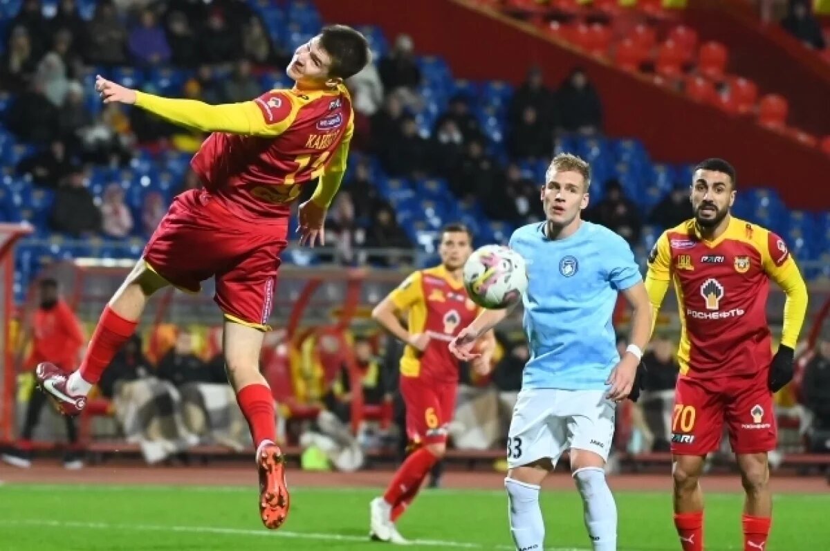    Тульский «Арсенал» вырвал ничью у «Родины» на последних минутах матча