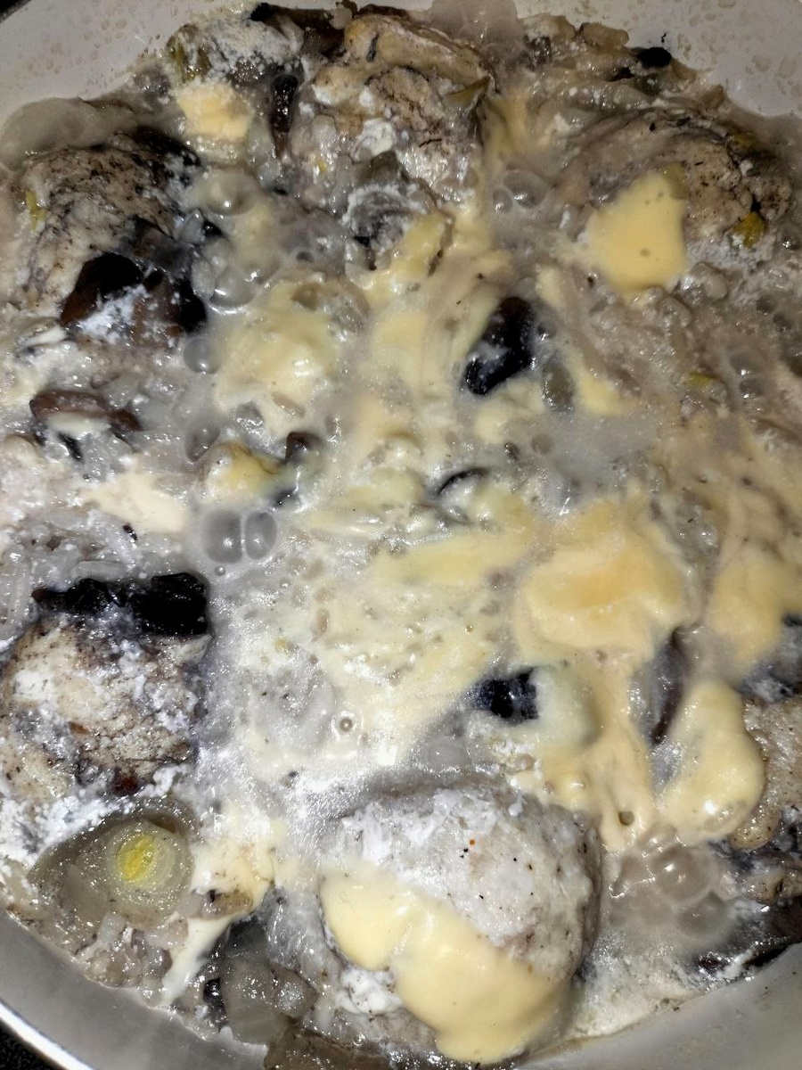 СЫН НЕ ФАНАТ ГРИБОВ, НО В ЭТО СОЧЕТАНИЕ ВКУСОВ ОНИ ВПИСЫВАЮТСЯ ИДЕАЛЬНО👍🏼