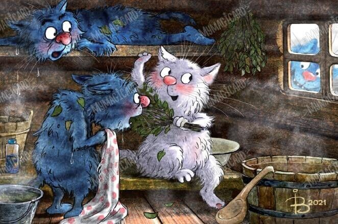 очаровательные коты Рины Зенюк