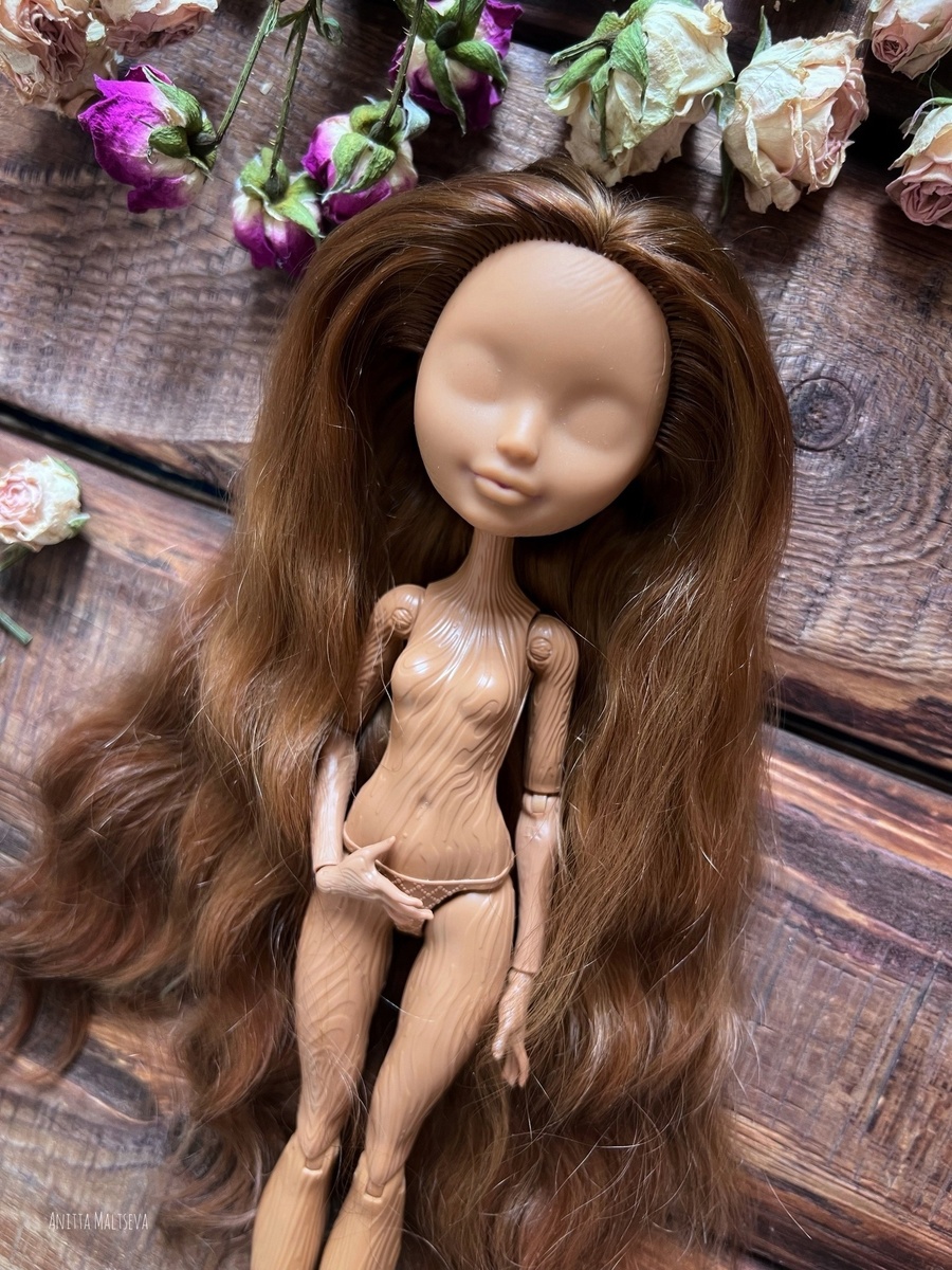 Новые волосы куклы. Листай, чтобы увидеть больше фото