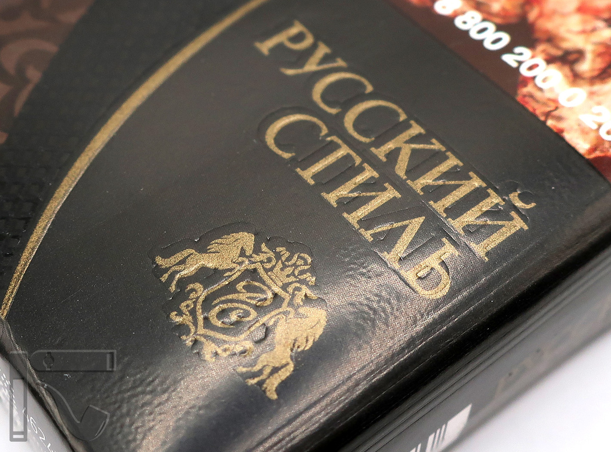 Дубль на сигареты "Русский Стиль Чёрный". Фото: © канал "Уголок Курильщика"