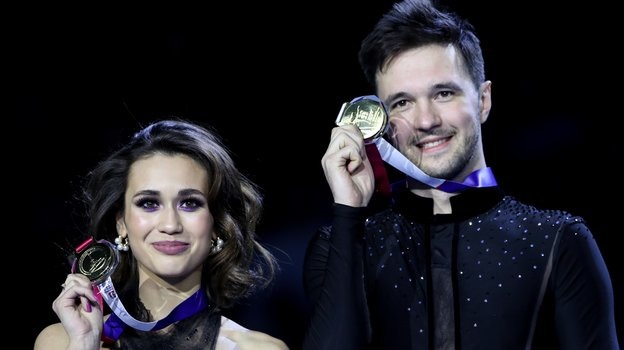    Елизавета Худайбердиева и Егор Базин.Дарья Исаева