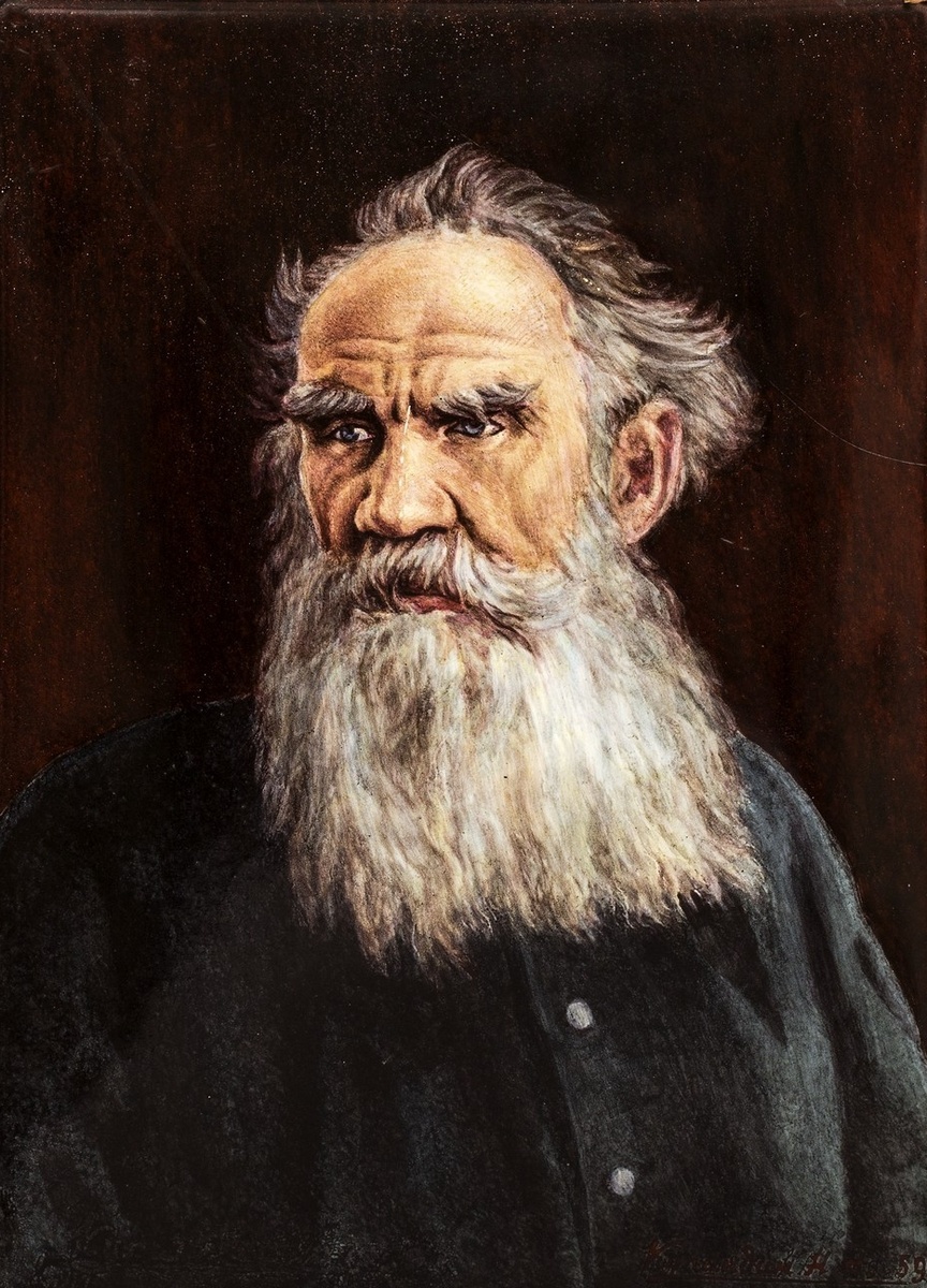 Портрет Л. Н. Толстого, худ. Куландин Н. А. (1959) 