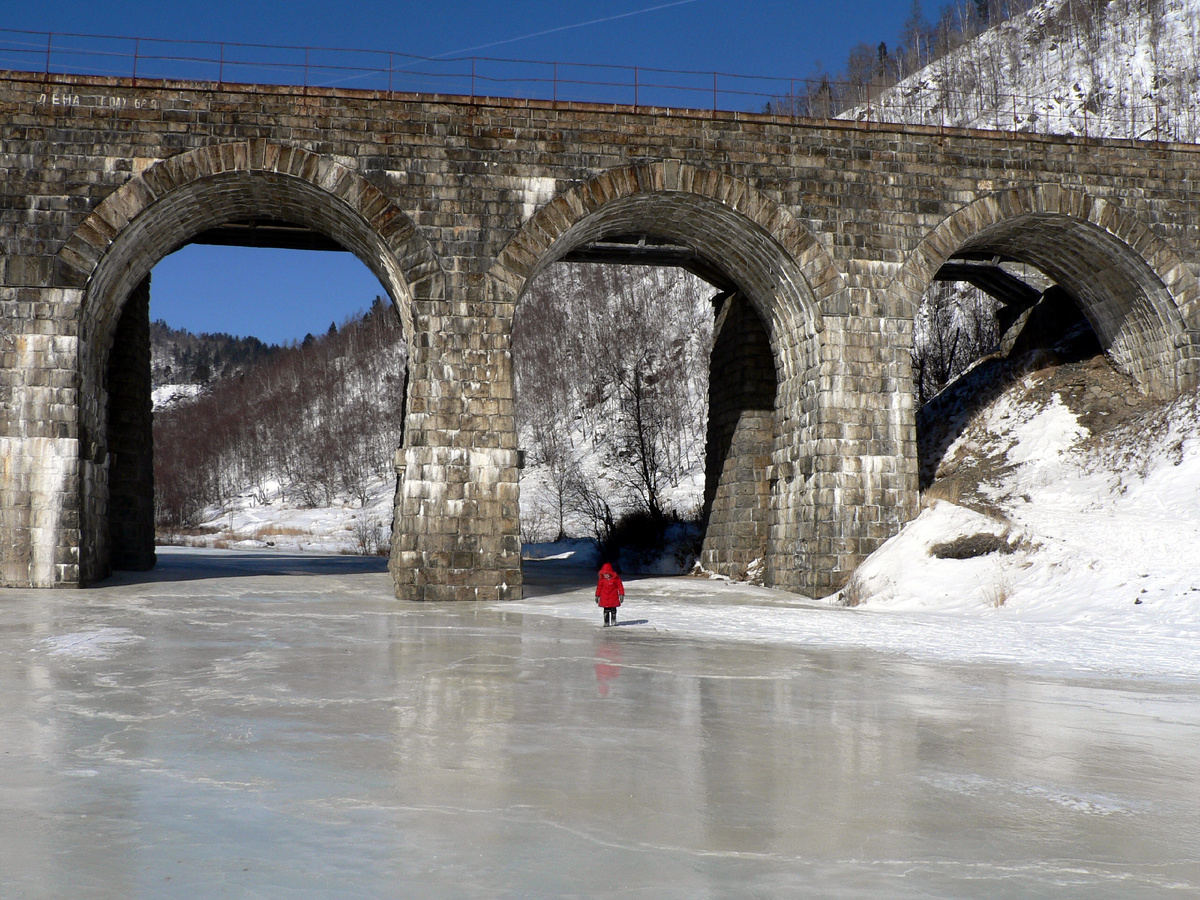 Летом такое не увидеть с суши. Фото автора