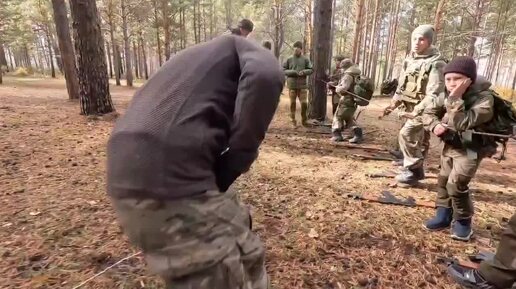 Плохая погода не пугает самых юных курс нашего центра. В последнее воскресенье сентября, младший состав ВПЦ 