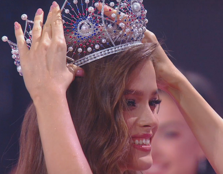 Валентина Алексeева. Фото: скриншот трансляции конкурса «Мисс Россия — 2024»