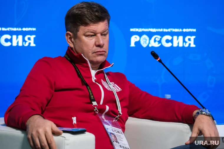 Российский комментатор Губерниев назвал положение сборной России тяжелым Фото: Георгий Бергал © URA.RU