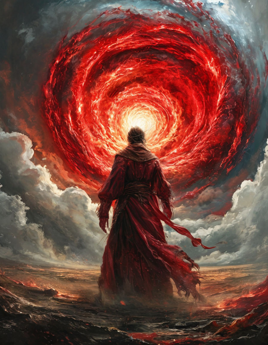 Злобный колдун Ураганище картинка создана нейросетью