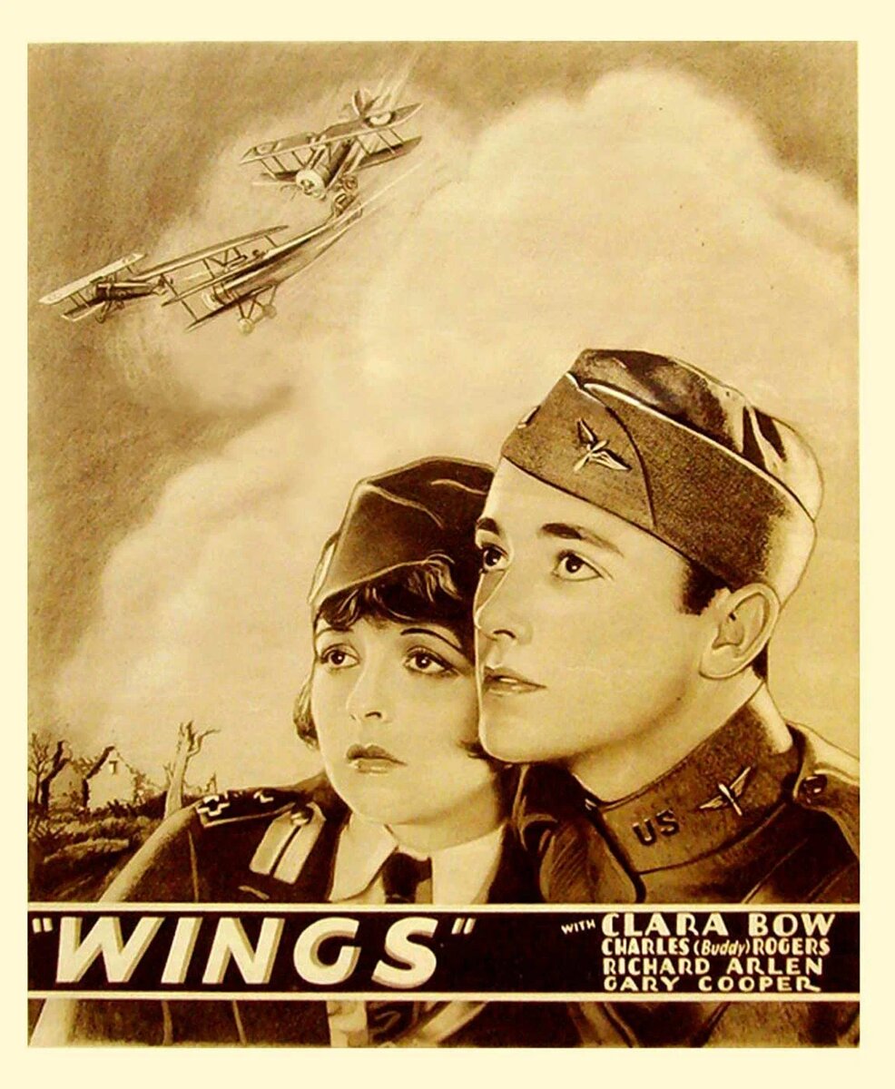 На постерах везде в центре Клара Боу, хотя она вовсе не главный персонаж