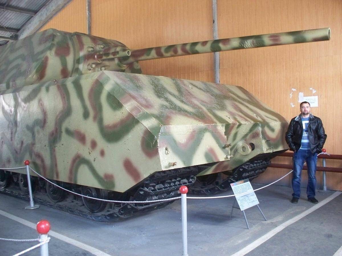 Макет Мауса в музее. Фото из открытых источников.