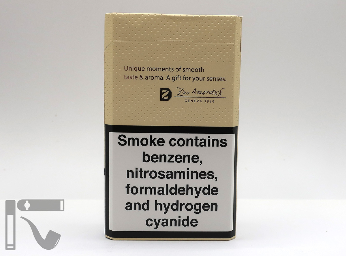 Немецкие сигареты Davidoff Gold. Фото: © канал "Уголок Курильщика"