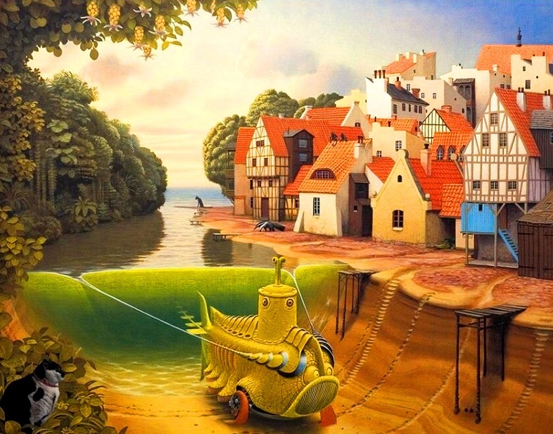 Прилив приближается. 2008 год. Художник Яцек Йерка