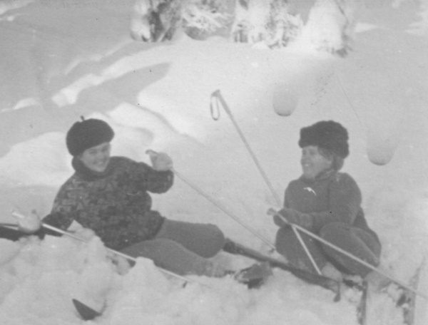 Лыжная прогулка.