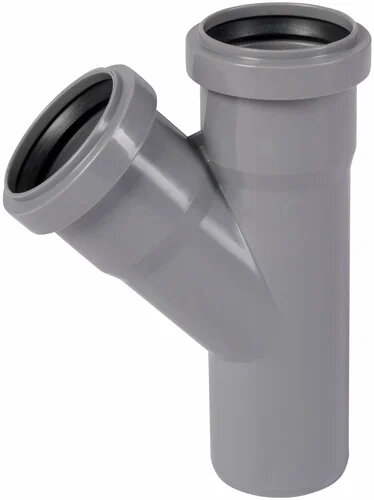 Фото 2. Тройник канализационный