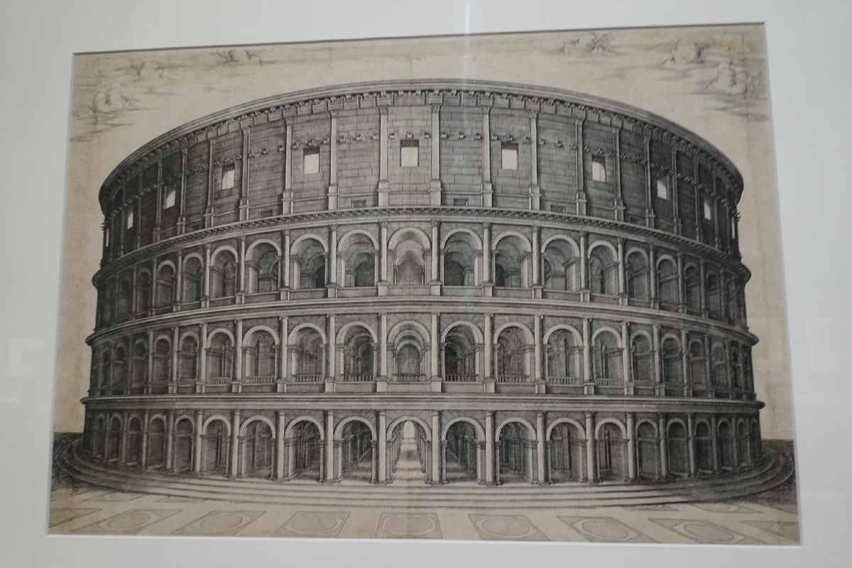 Таким представлял себе Колизей художник Доменико Джунталоди в середине XVI века