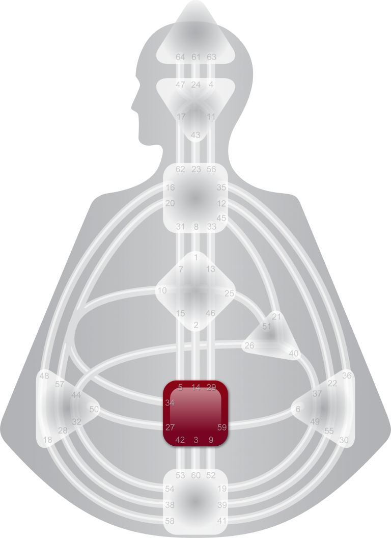 Сакральный внутренний авторитет бывает только у генераторов и у манифестирующих генераторов. Сакрал является внутренним авторитетом, когда крайний правый треугольник (Эмо центр) не определен ( не закрашен).