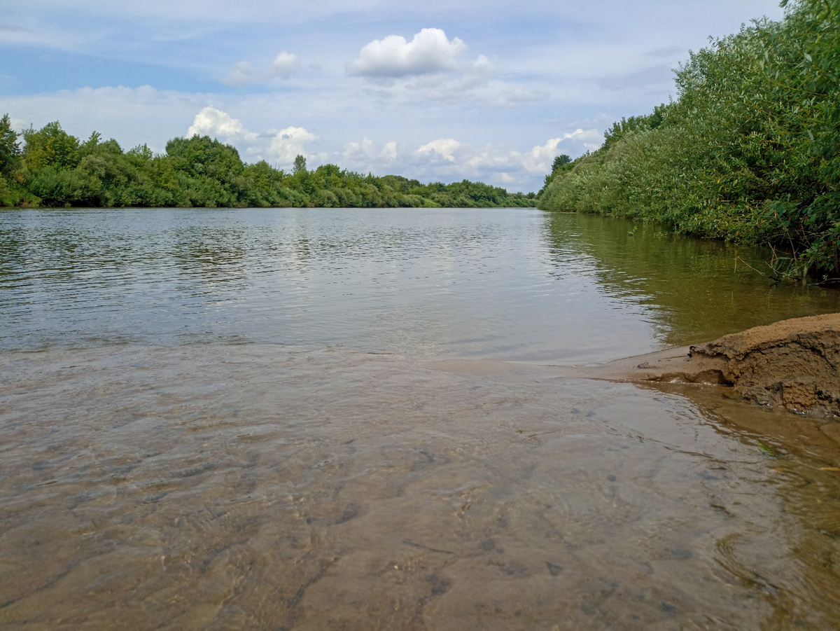 На берегу Днепра