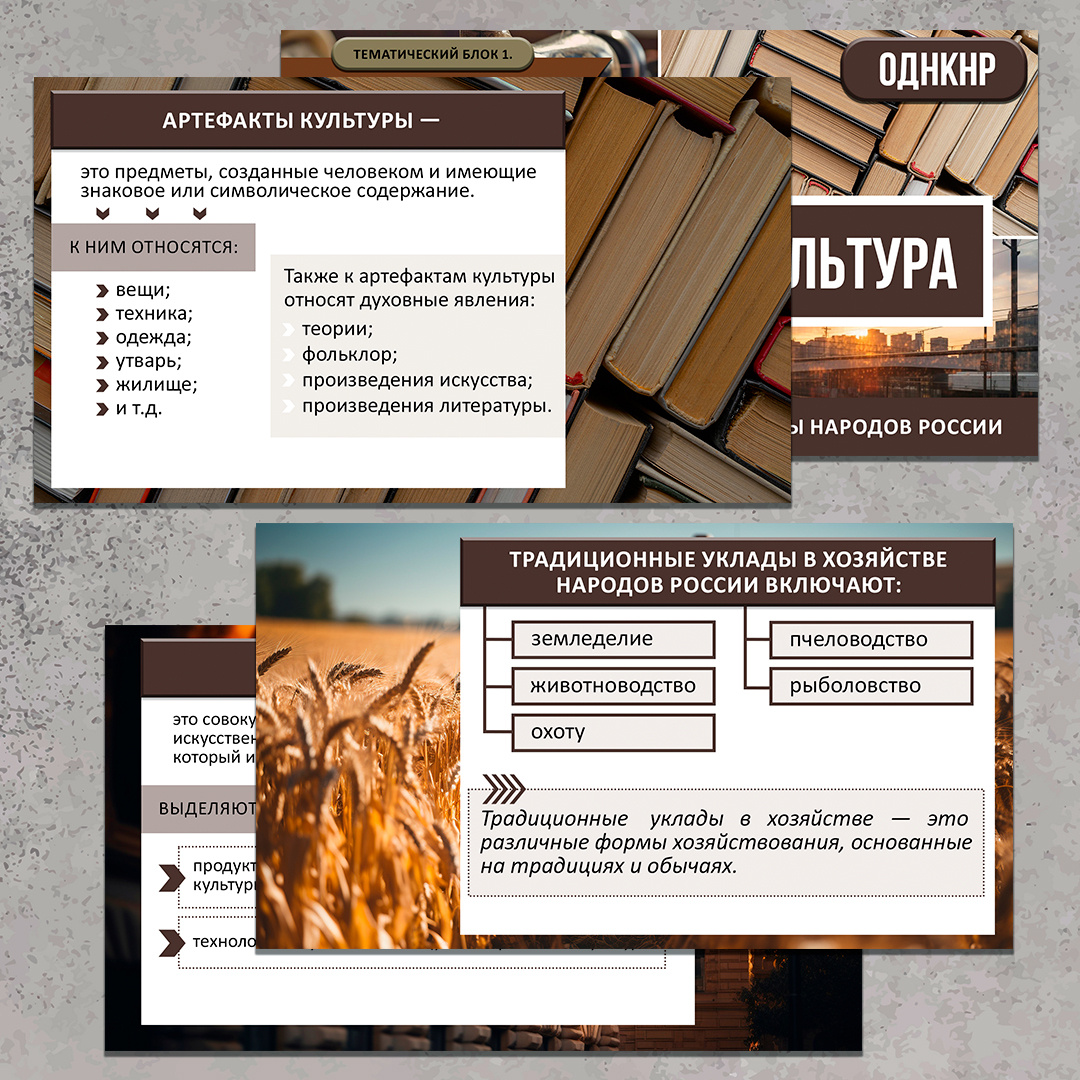 Материальная культура однкнр 5 класс план урока