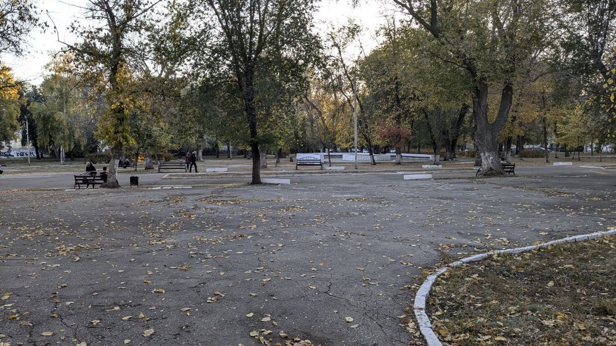 Центральная часть парка