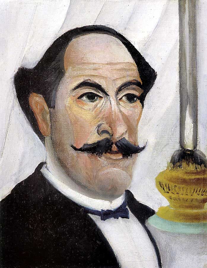"Автопортрет с лампой", 1902-1903 гг., Музей Пикассо, Париж