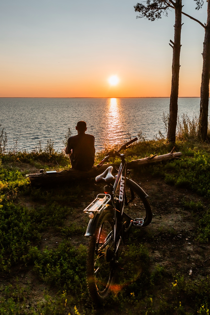 Река Обь. Новосибирская область, Западная Сибирь. 2024 год.